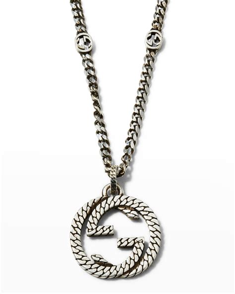 mens gucci necklaces cheap|gucci men's necklace sale.